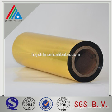 12~50mic PET Film Laminatiing Golden